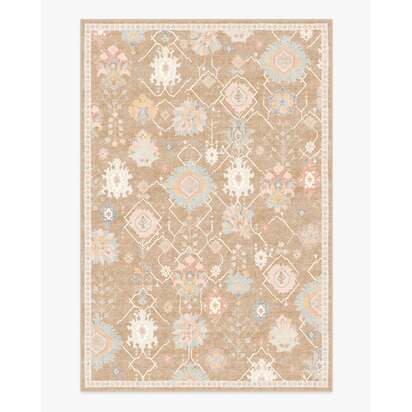 Samara Sand Flatwoven Rug - 185 x 275 cm - Rug + Cushioned Pad System