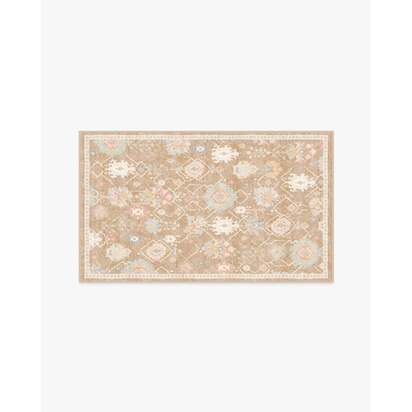 Samara Sand Flatwoven Rug - 245 x 305 cm - Rug + Cushioned Pad System