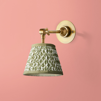 Mumford wall fitting in antique brass