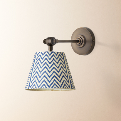 Elbow wall fitting in antiqued bronze