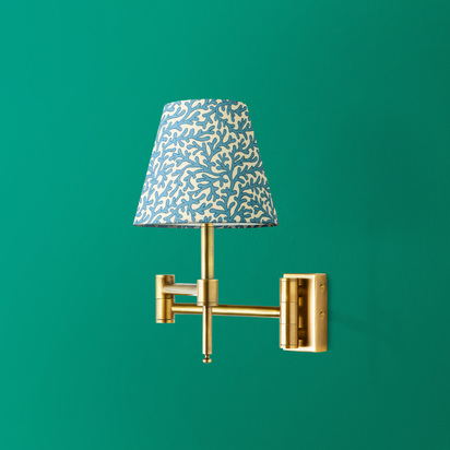 Cagney Wall fitting in antiqued brass