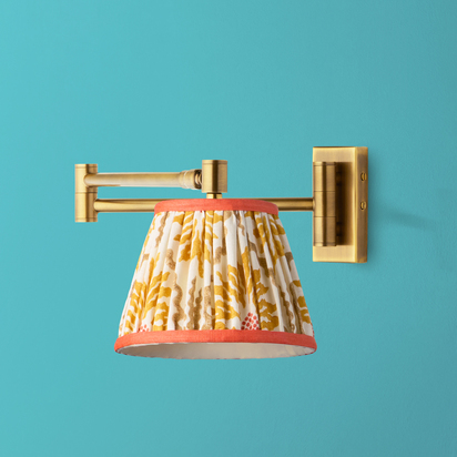 Lacey Wall fitting in brass