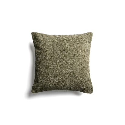 Olinan green bouclÃ© melange cushion cover 50 x 50 cm