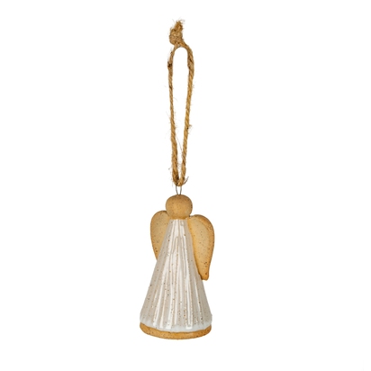 Flurry Angel Ceramic Tree Ornament
