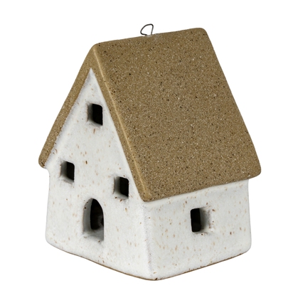 Alora Ceramic Large Town Cottage With LED Lights