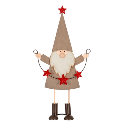 Cheeky Metal Elf with Star Garland