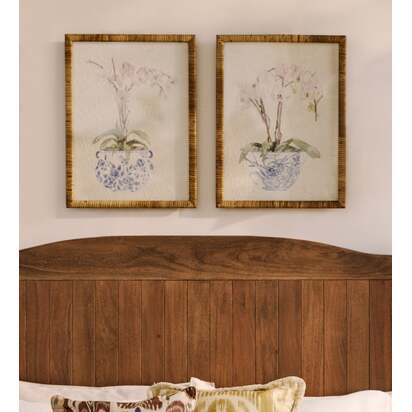 OKA | Quartet in Bloom Prints - Set of Four - Multi | Print
