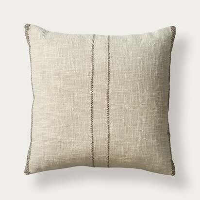 Havisham Hand Woven Natural Cushion 50x50cm - Home Accessories - The Cotswold Company