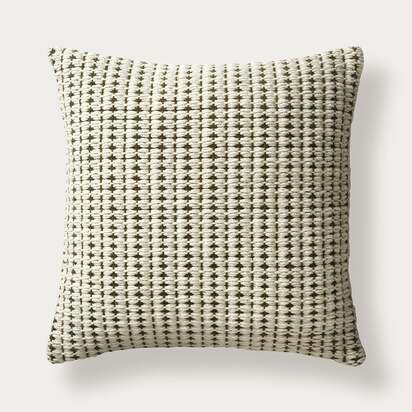 Textured Cotton Weave Cushion Fir - Home Accessories - The Cotswold Company