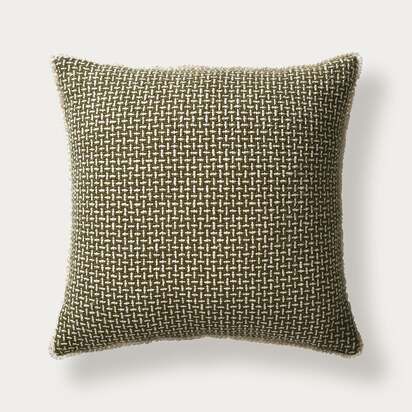 Braid Woven Cotton Cushion Fir - Home Accessories - The Cotswold Company