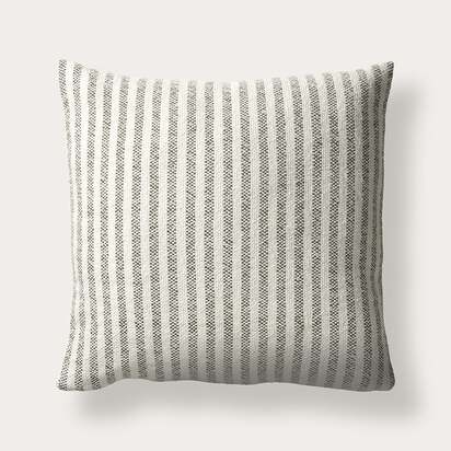 Cecil Cotton Green Striped Cushion - Home Accessories - The Cotswold Company