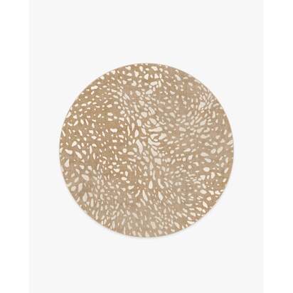 Fawn Natural Rug - 185 Round cm - All-In-One Rug