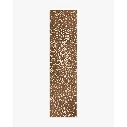Fawn Warm Brown Rug - 75 x 305 cm - All-In-One Rug