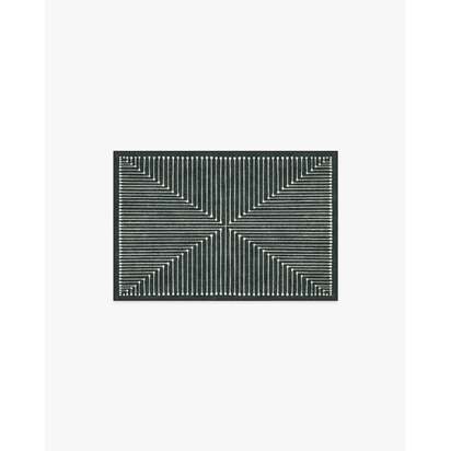 Inkdrop Charcoal Rug by Jonathan Adler - 60 x 90 cm - All-In-One Rug