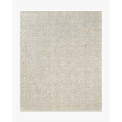 Sierra Ivory & Opal Flatwoven Rug - 245 x 305 cm - Rug + Cushioned Pad System