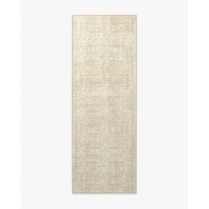 Sierra Birch & Natural Flatwoven Rug - 75 x 215 cm - Rug + Pad System