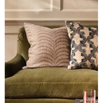 OKA | Areca Cushion Cover - Plaster | Cushion Cover