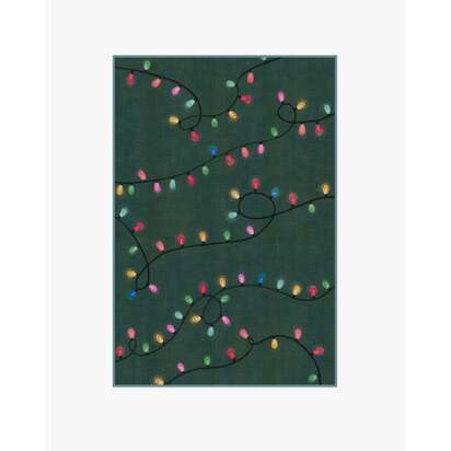 Let It Glow Green Flatwoven Rug - 150 x 215 cm - Rug + Pad System