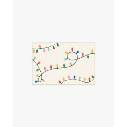 Let It Glow Cream Multicolour Flatwoven Rug - 60 x 90 cm - Rug + Pad System