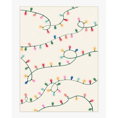 Let It Glow Cream Multicolour Flatwoven Rug - 275 x 365 cm - Rug + Cushioned Pad System