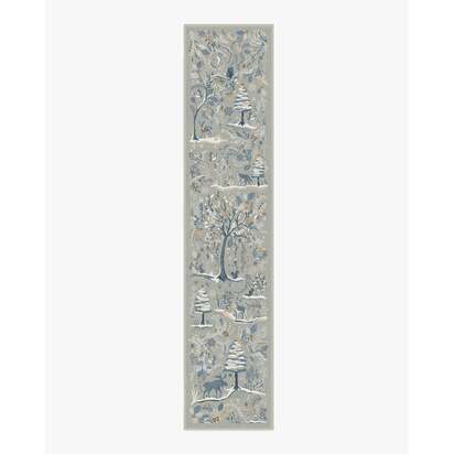 Elwood Silver Rug - 75 x 365 cm - All-In-One Rug