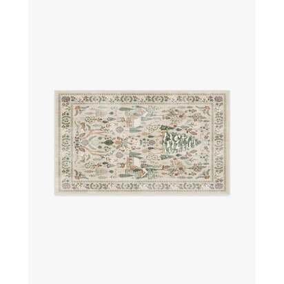 Juniper Neutral Multicolour Rug - 90 x 150 cm - All-In-One Rug