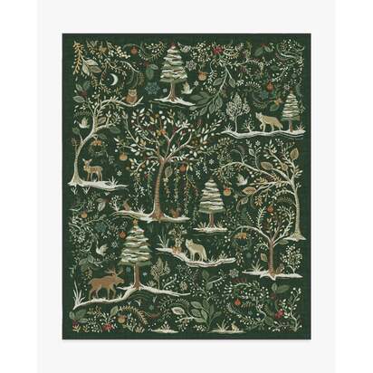 Elwood Forest Green Rug - 245 x 305 cm - All-In-One Rug