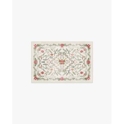 Deck the Halls Cream Multicolor Rug - 60 x 90 cm - All-In-One Rug