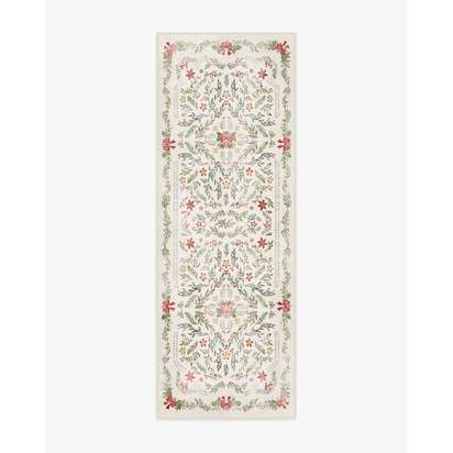 Deck the Halls Cream Multicolor Rug - 75 x 215 cm - All-In-One Rug