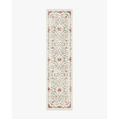 Deck the Halls Cream Multicolor Rug - 75 x 305 cm - All-In-One Rug