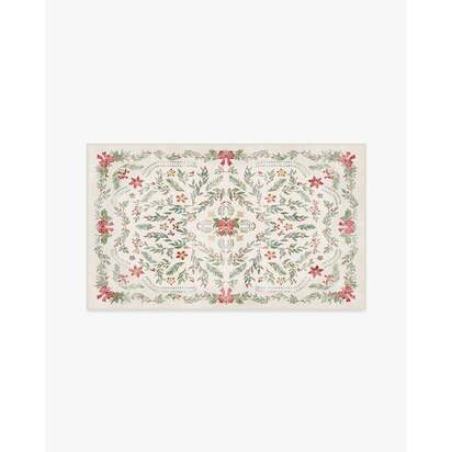 Deck the Halls Cream Multicolor Rug - 90 x 150 cm - All-In-One Rug