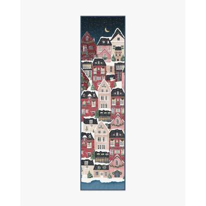 Noelle Village Midnight Rug - 75 x 305 cm - All-In-One Rug
