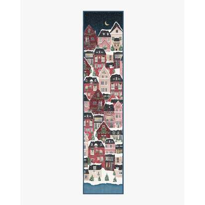 Noelle Village Midnight Rug - 75 x 365 cm - All-In-One Rug