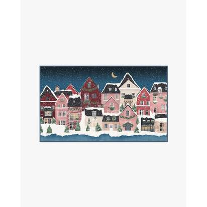 Noelle Village Midnight Rug - 90 x 150 cm - All-In-One Rug