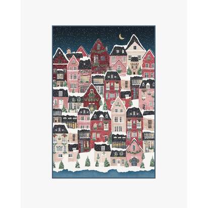 Noelle Village Midnight Rug - 120 x 185 cm - All-In-One Rug
