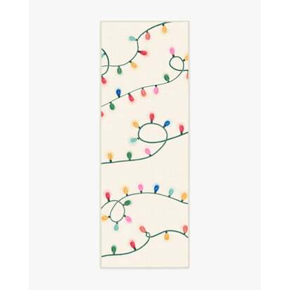 Let It Glow Cream Multicolour Rug - 75 x 305 cm - All-In-One Rug