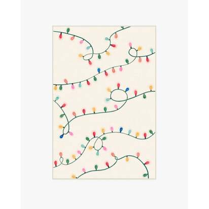 Let It Glow Cream Multicolour Rug - 120 x 185 cm - All-In-One Rug