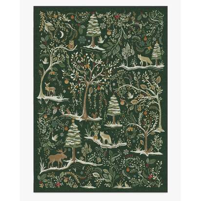 Elwood Forest Green Rug - 305 x 425 cm - All-In-One Rug