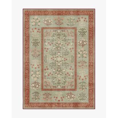 Briar Sage & Rust Rug - 150 x 215 cm - All-In-One Rug