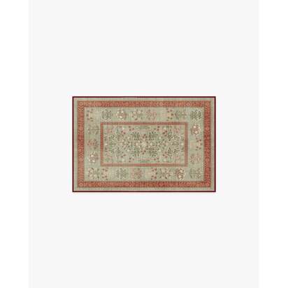 Briar Sage & Rust Flatwoven Rug - 75 x 305 cm - Rug + Cushioned Pad System