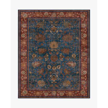 Miere Golden Brown Flatwoven Rug - 245 x 305 cm - Rug + Pad System