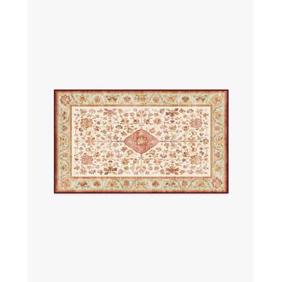 Mina Warm Cream & Rust Rug - 90 x 150 cm - All-In-One Rug