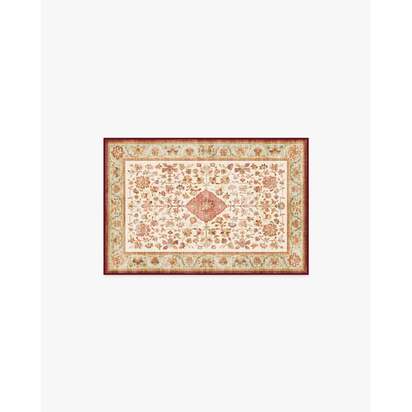 Mina Warm Cream & Rust Rug - 305 x 425 cm - All-In-One Rug