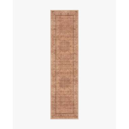 Zariah Rose & Rust Rug - 75 x 305 cm - All-In-One Rug