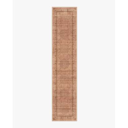 Zariah Rose & Rust Rug - 75 x 365 cm - All-In-One Rug