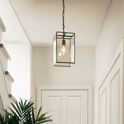 Nîmes Grand Pendant Light Antique Brass