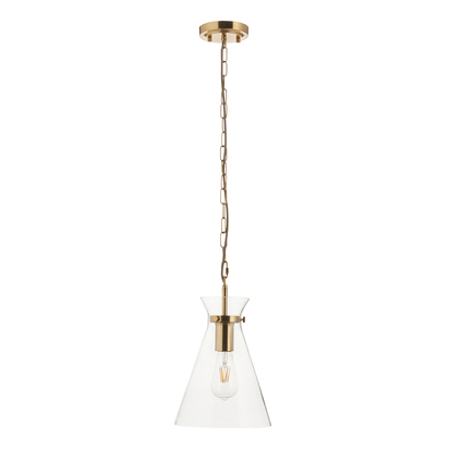 Marlow Pendant Brushed Aged Brass