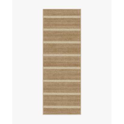 Malibu Natural Re-Jute Rug by Gray Malin - 75 x 215 cm - Rug + Pad System