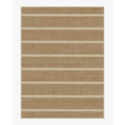 Malibu Natural Re-Jute Rug by Gray Malin - 275 x 365 cm - Rug + Cushioned Pad System