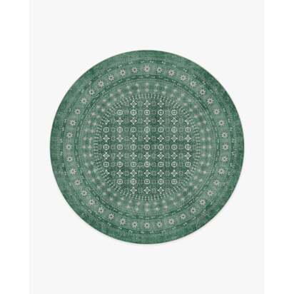 Cyrus Sage Rug - 245 Round cm - All-In-One Rug